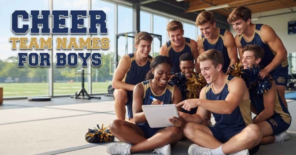 Cheer Team Names for Boys