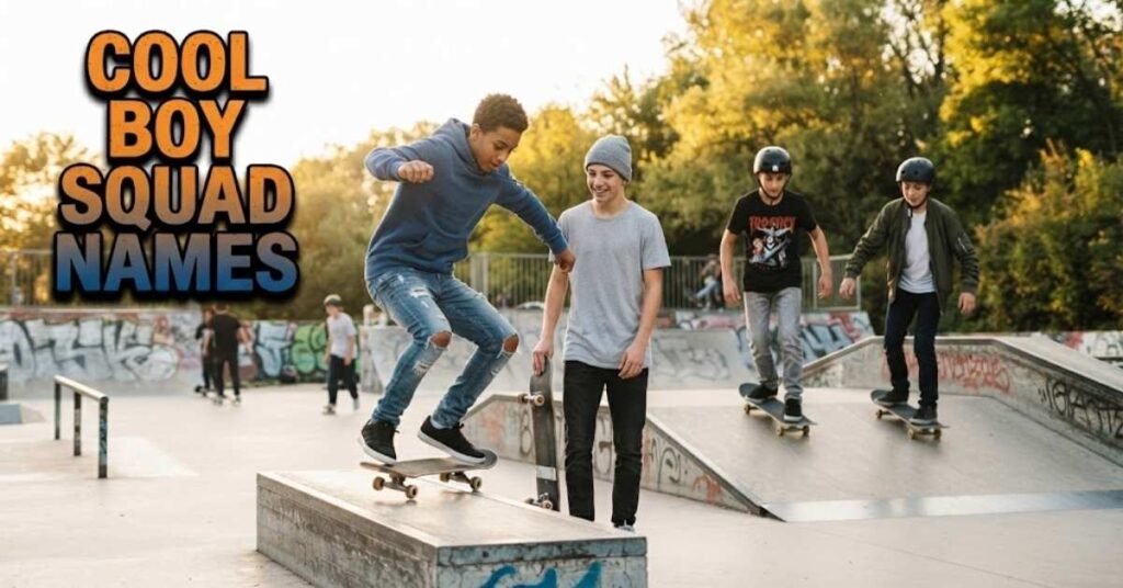 Cool Boy Squad Names