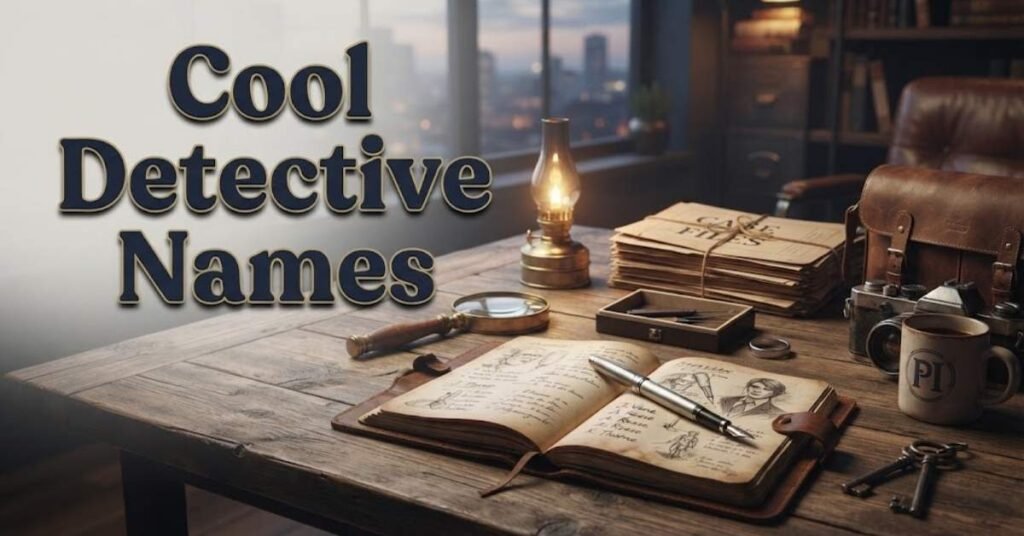 Cool Detective Names