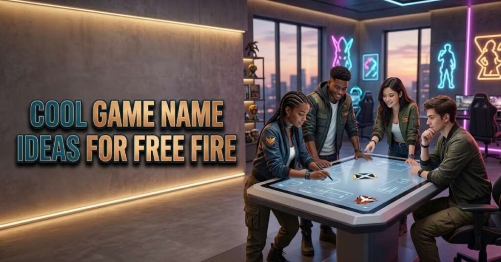 Cool Game Name Ideas for Free Fire