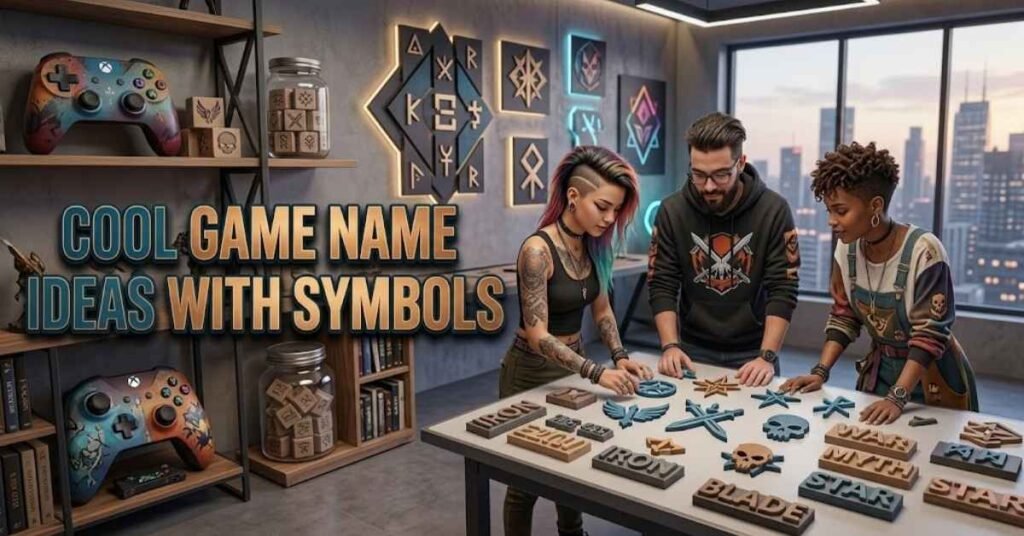 Cool Game Name Ideas with Symbols