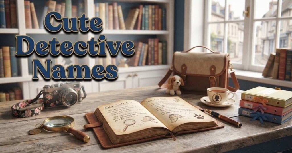 Cute Detective Names