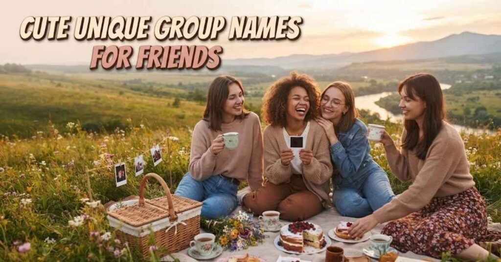 Cute Unique Group Names for Friends