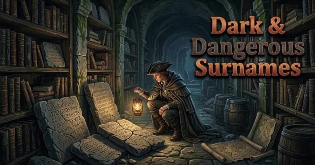 Dark & Dangerous Surnames