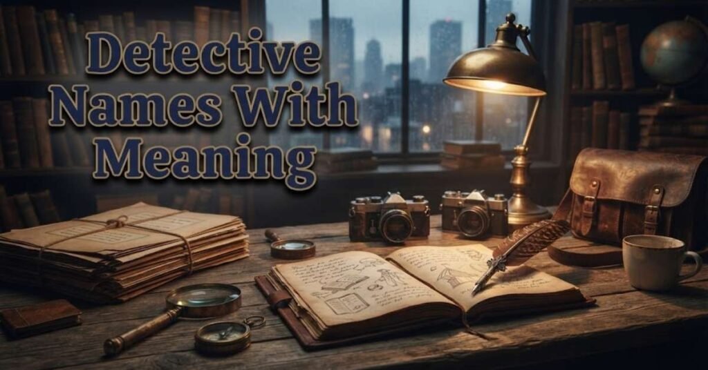 Detective Names With Meaning