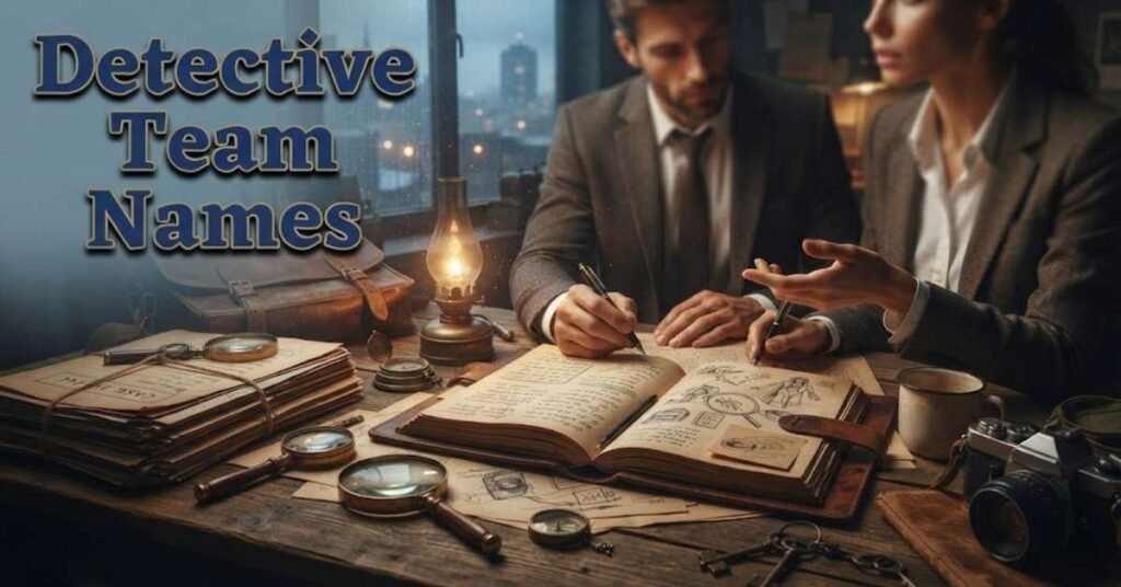 Detective Team Names
