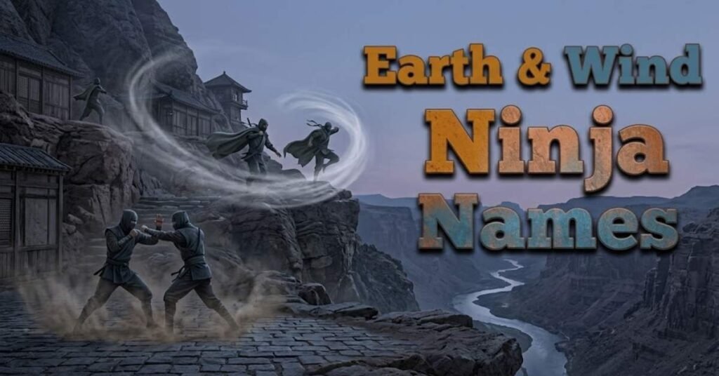 Earth & Wind Ninja Names