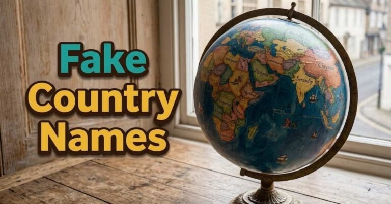 Fake Country Names