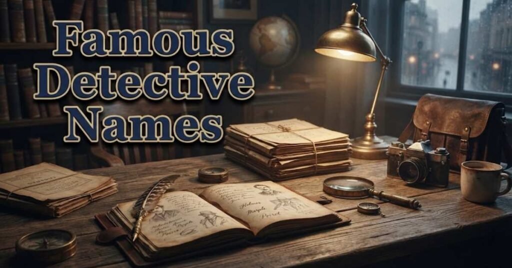 Famous Detective Names