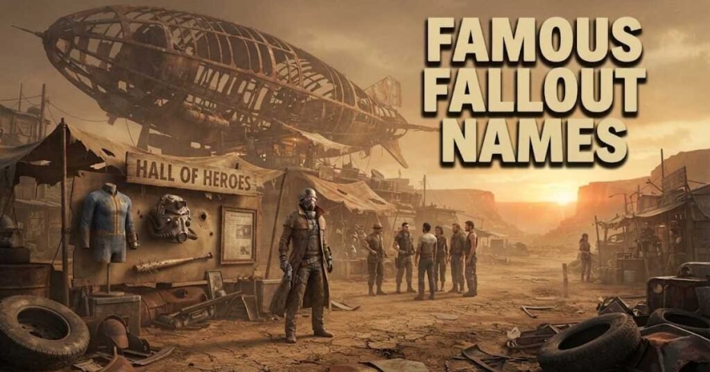Famous Fallout Names