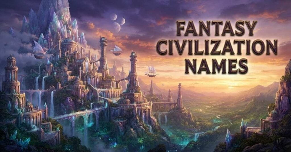 Fantasy Civilization Names