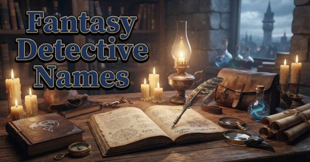 Fantasy Detective Names