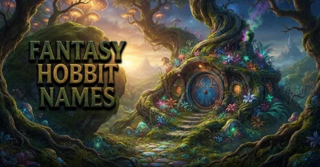 Fantasy Hobbit Names