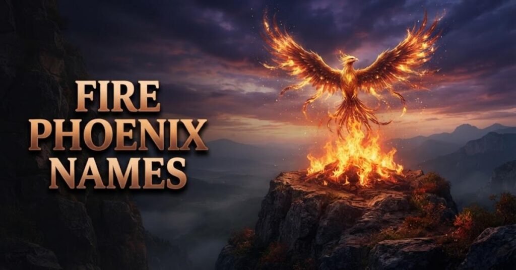 Fire Phoenix Names