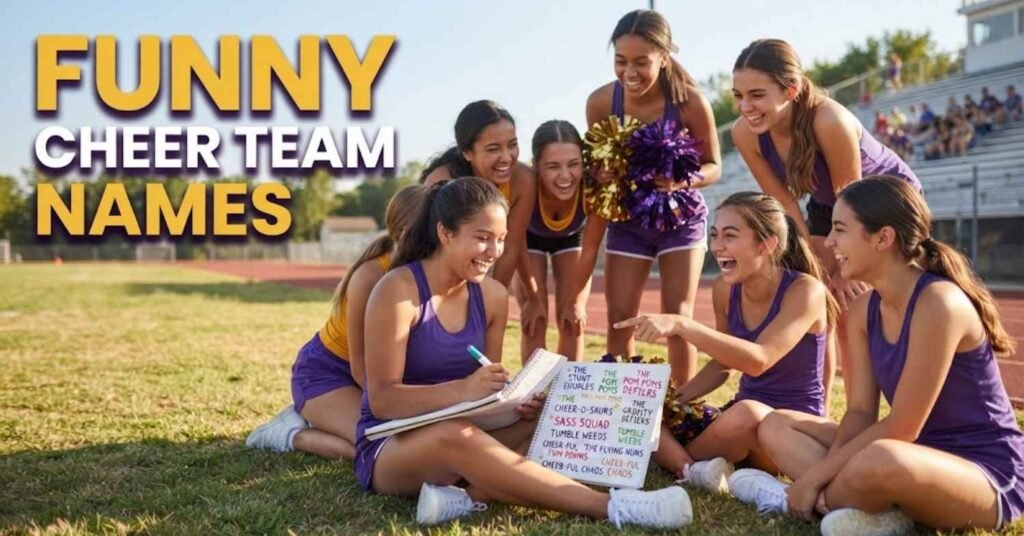 Funny Cheer Team Names
