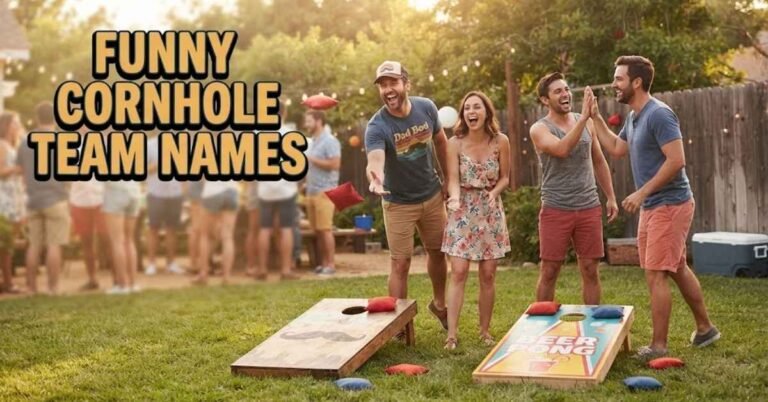 Funny Cornhole Team Names