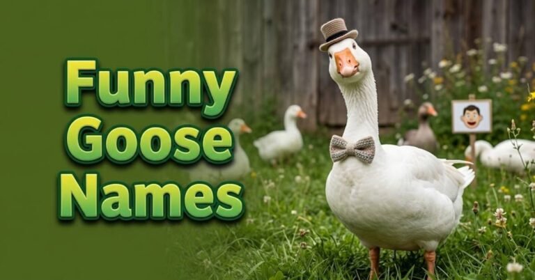 Funny Goose Names