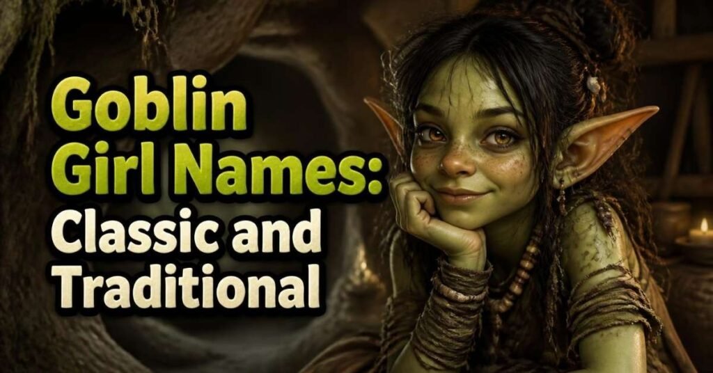 Goblin Girl Names Classic and Traditional