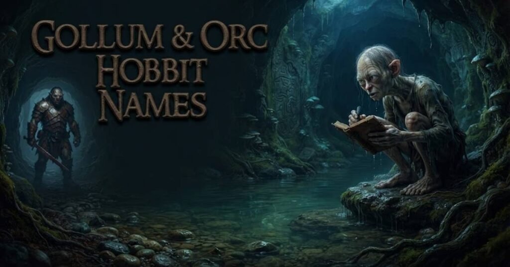 Gollum & ORC Hobbit Names