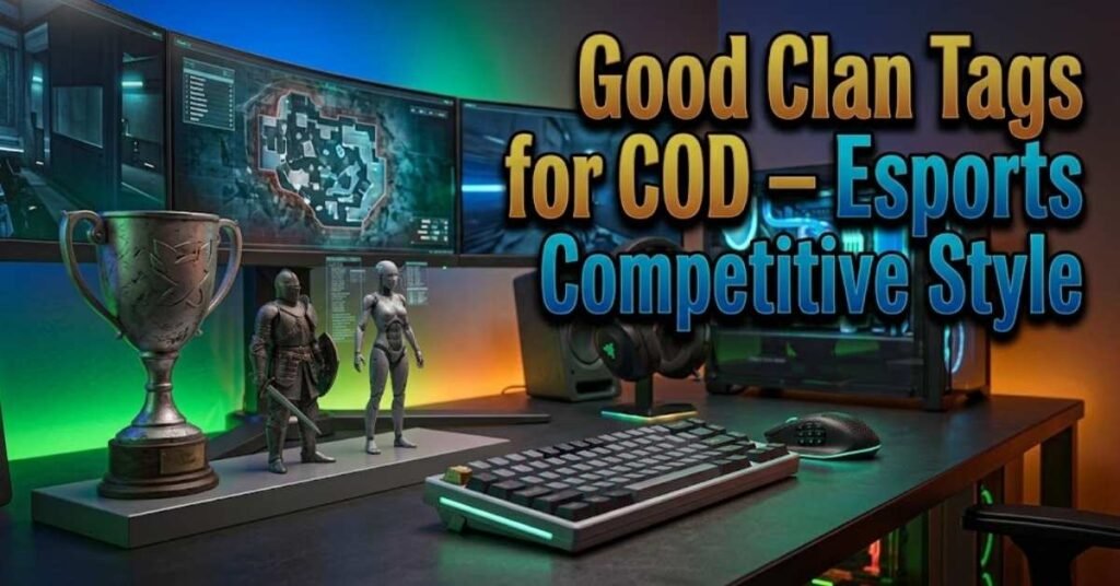Good Clan Tags for COD – Esports Competitive Style