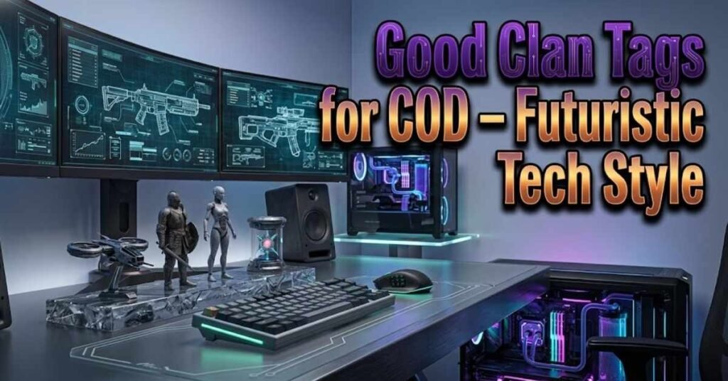 Good Clan Tags for COD – Futuristic Tech Style