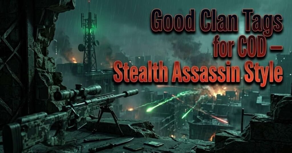 Good Clan Tags for COD – Stealth Assassin Style