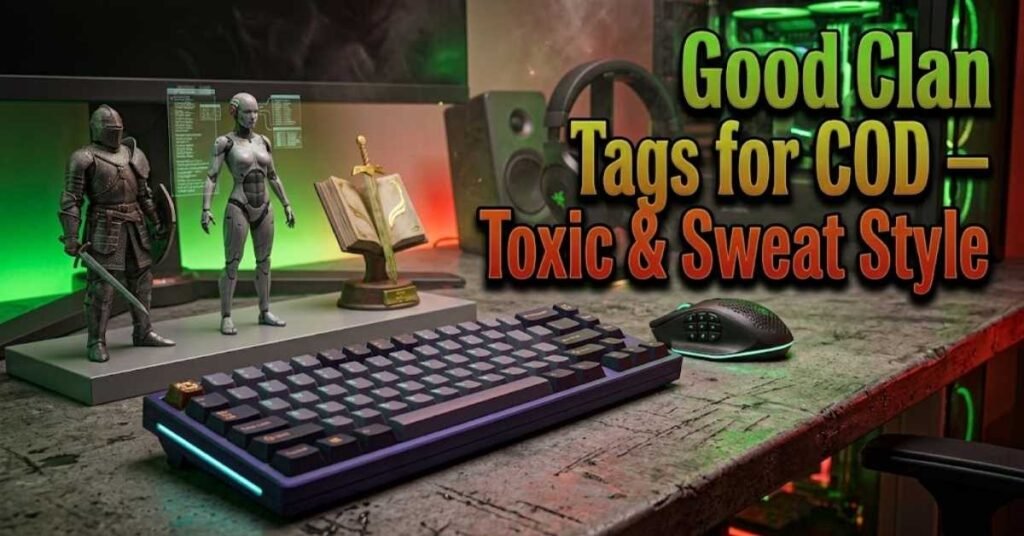 Good Clan Tags for COD – Toxic & Sweat Style