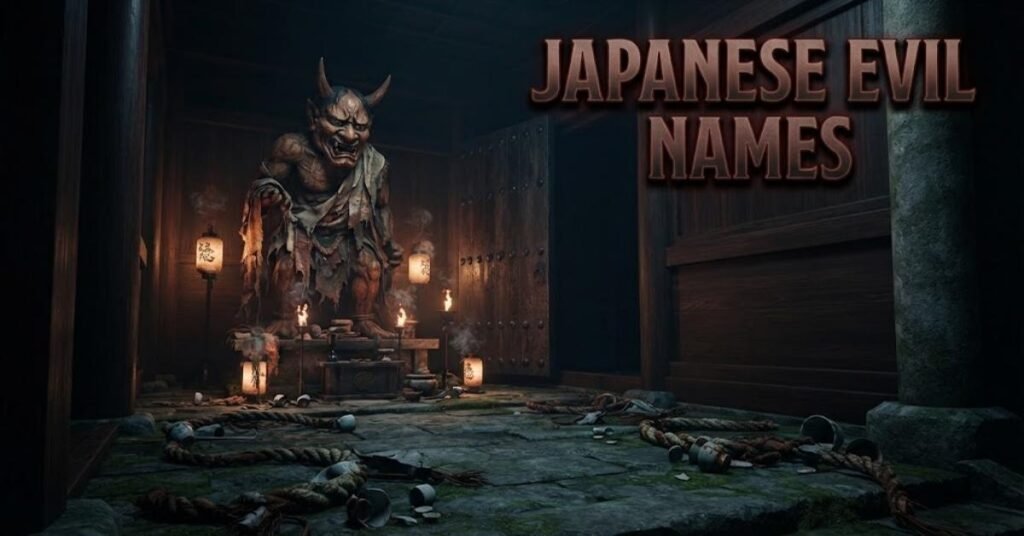 Japanese Evil Names