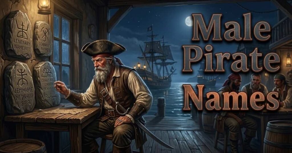 Male Pirate Names