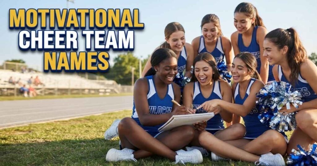 Motivational Cheer Team Names