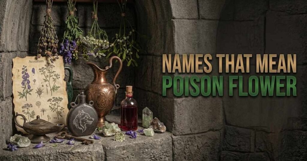 Names That Mean Poison Flower