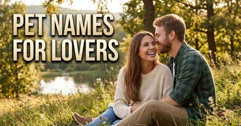 Pet Names for Lovers