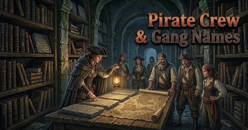 Pirate Crew & Gang Names