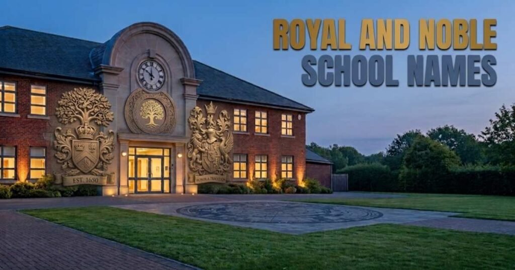 Royal and Noble School Names