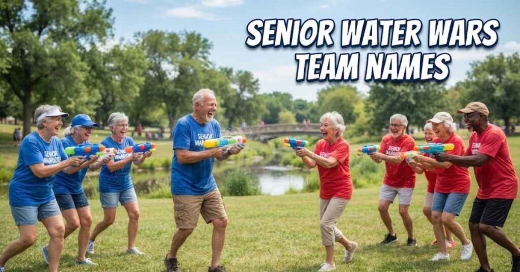Senior Water Wars Team Names