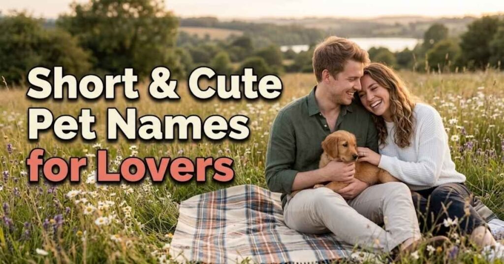 Short & Cute Pet Names for Lovers