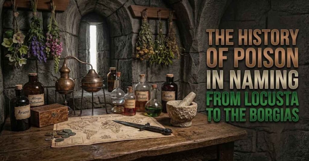 The History of Poison in Naming — From Locusta to the Borgias