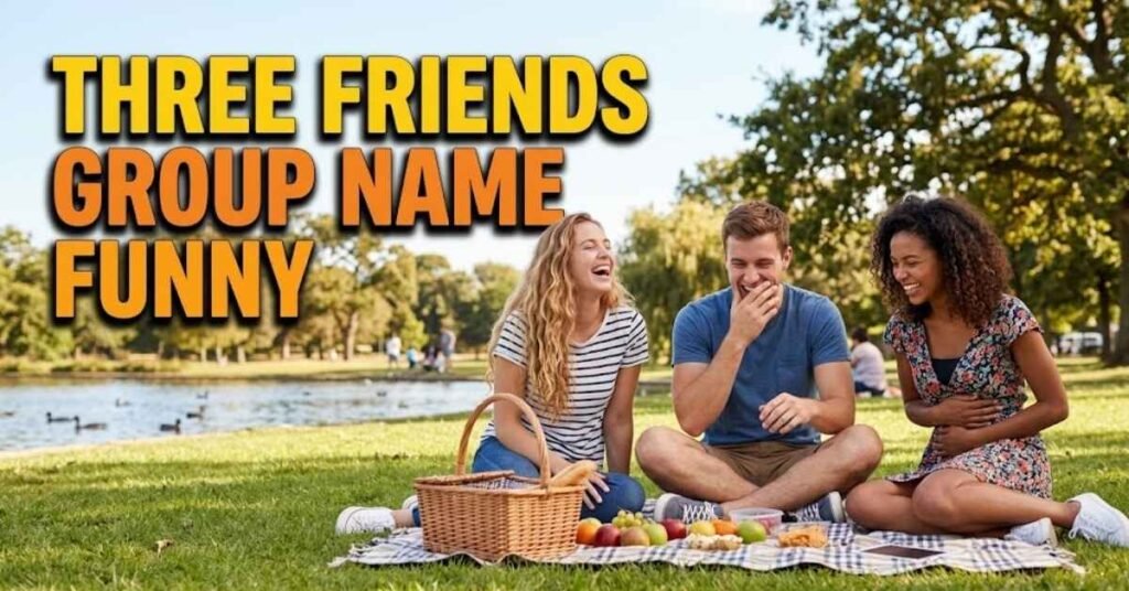 Three Friends Group Name Funny