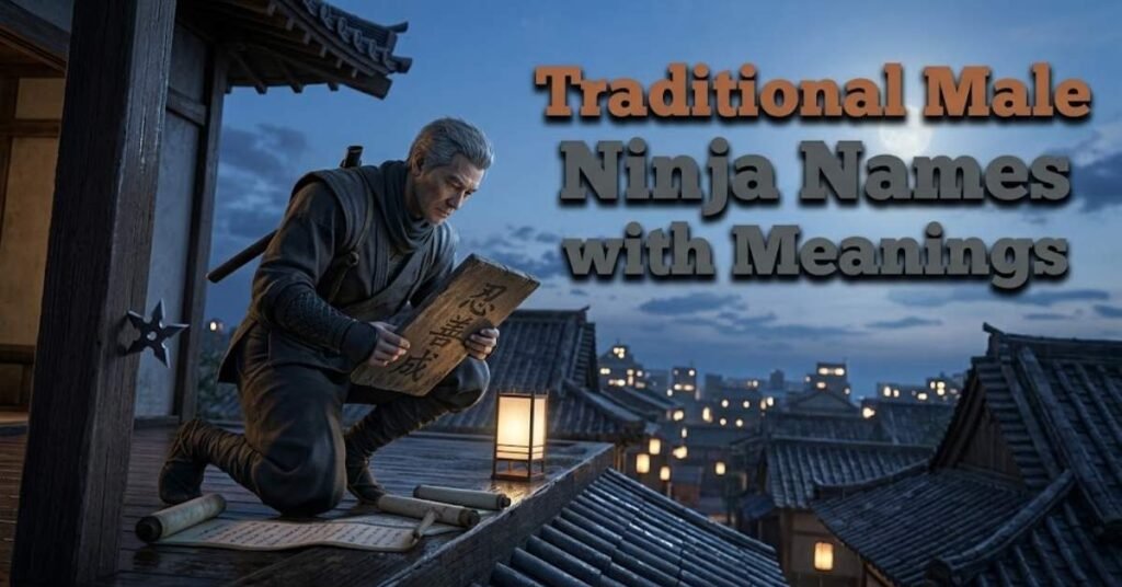 Traditional Male Ninja Names with Meanings