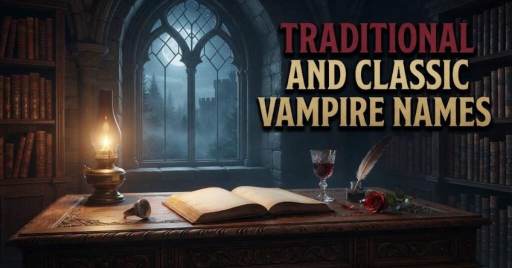 Traditional and Classic Vampire Names