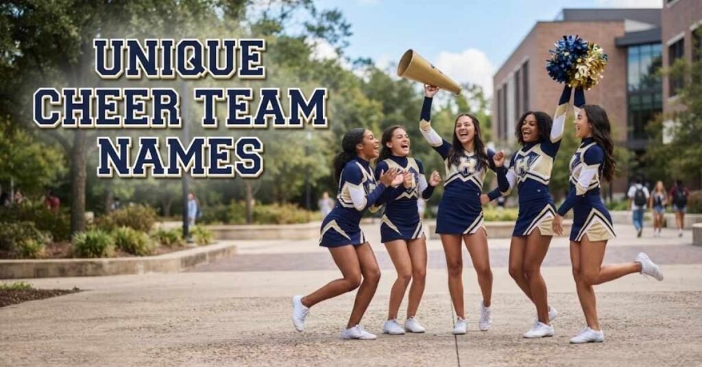 Unique Cheer Team Names