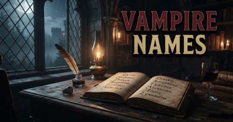 Vampire Names
