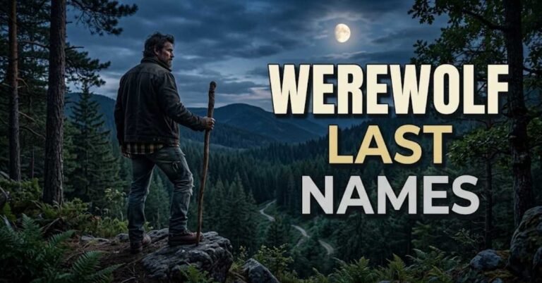 Werewolf Last Names